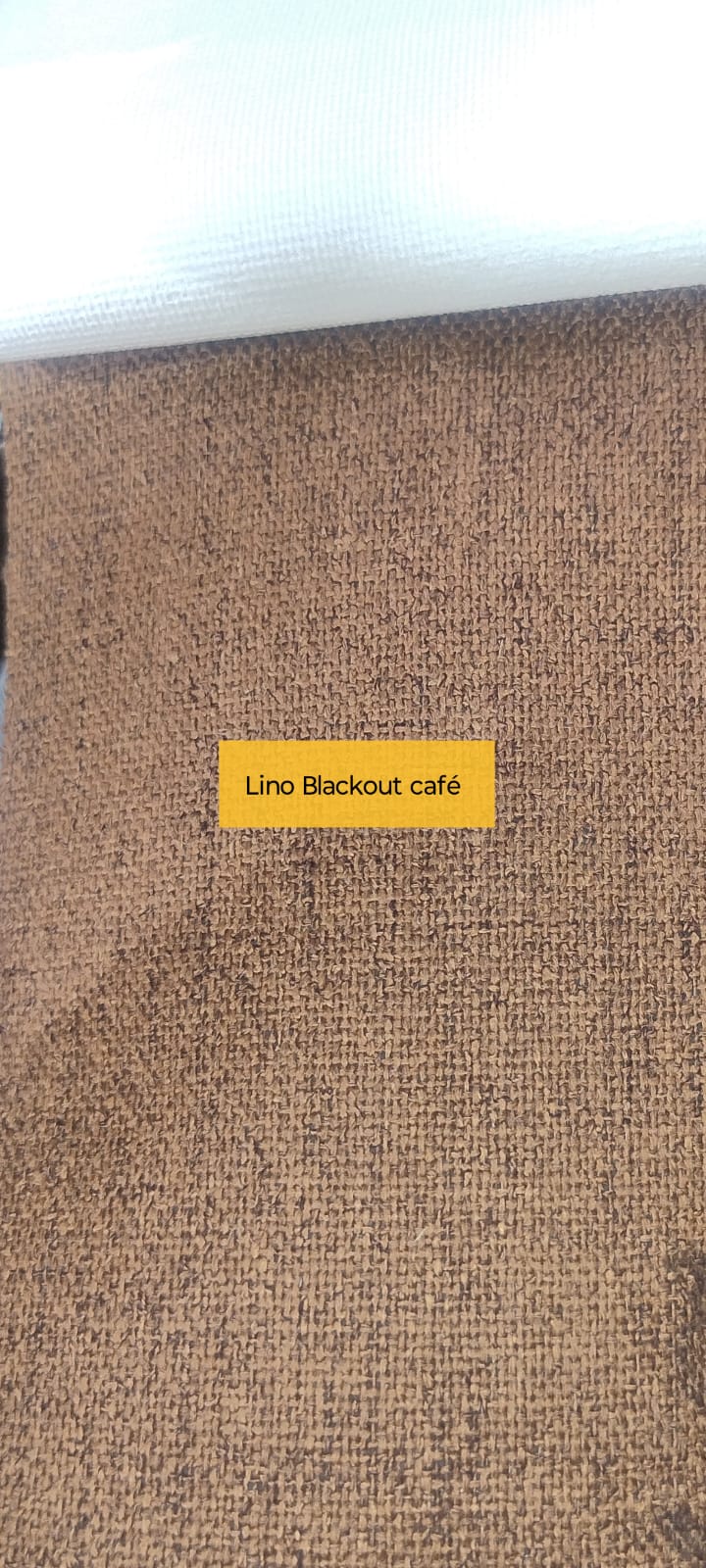 Telas lino black out