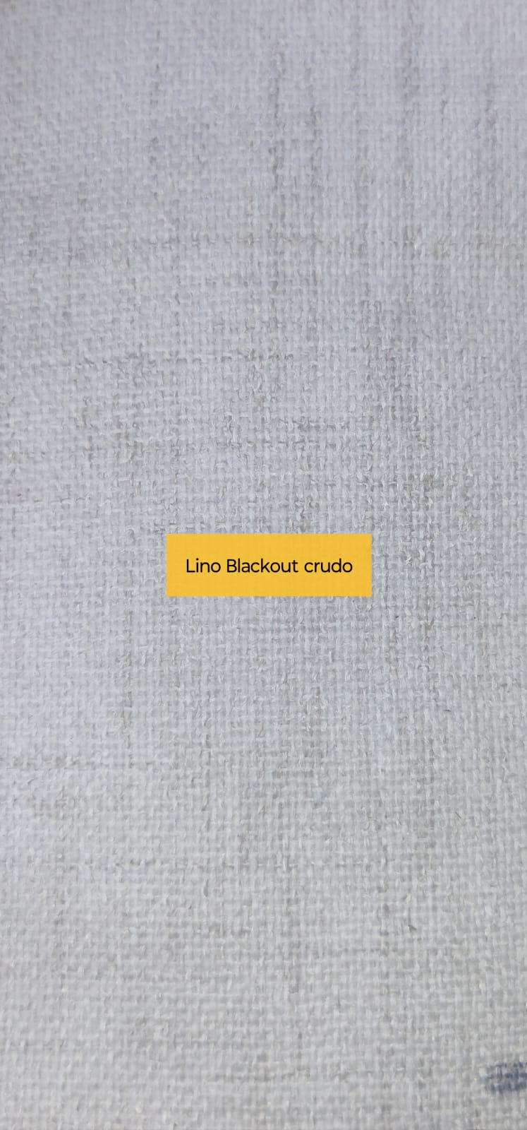 Telas lino black out