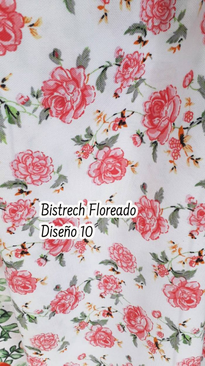 bistrech floreado telas chile
