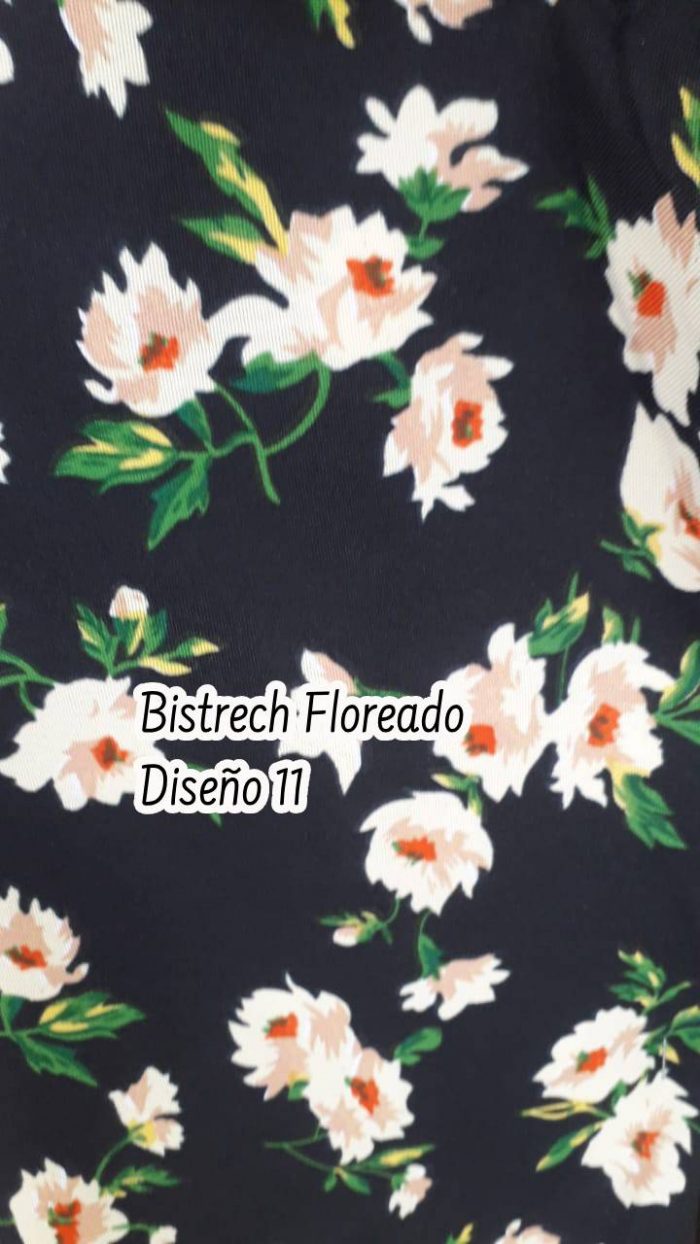 bistrech floreado telas chile