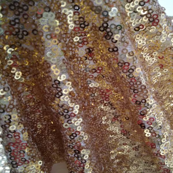 tela lentejuela dorado TELA LENTEJUELAS DE FIESTA TELAS CHILE
