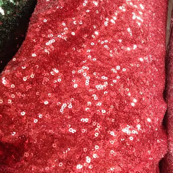 tela lentejuela rojo TELA LENTEJUELAS DE FIESTA TELAS CHILE