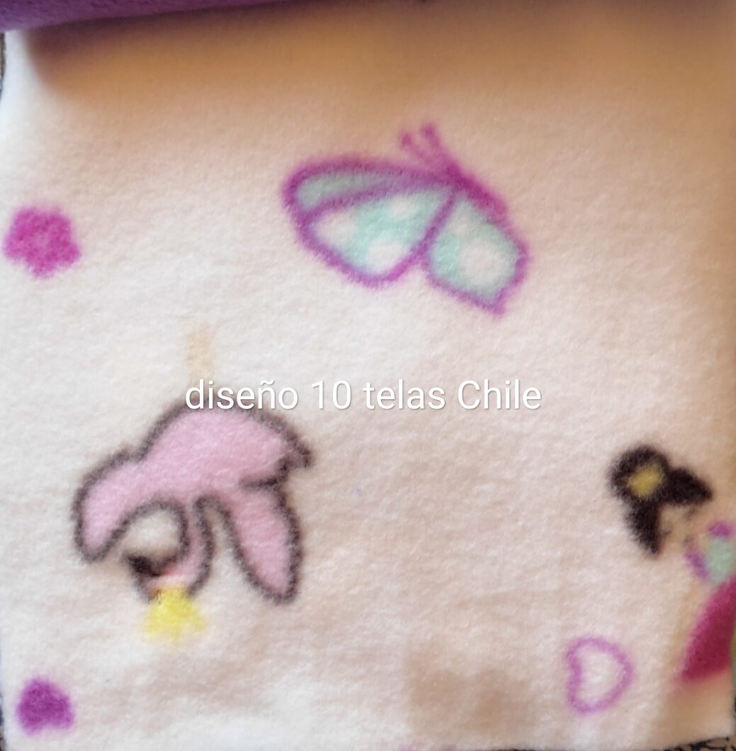 tela polar estampada diseño 10 por metro Telas Chile