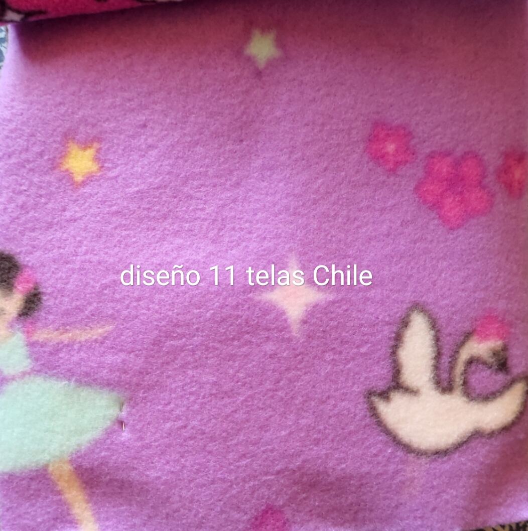 tela polar estampada diseño 11 por metro Telas Chile