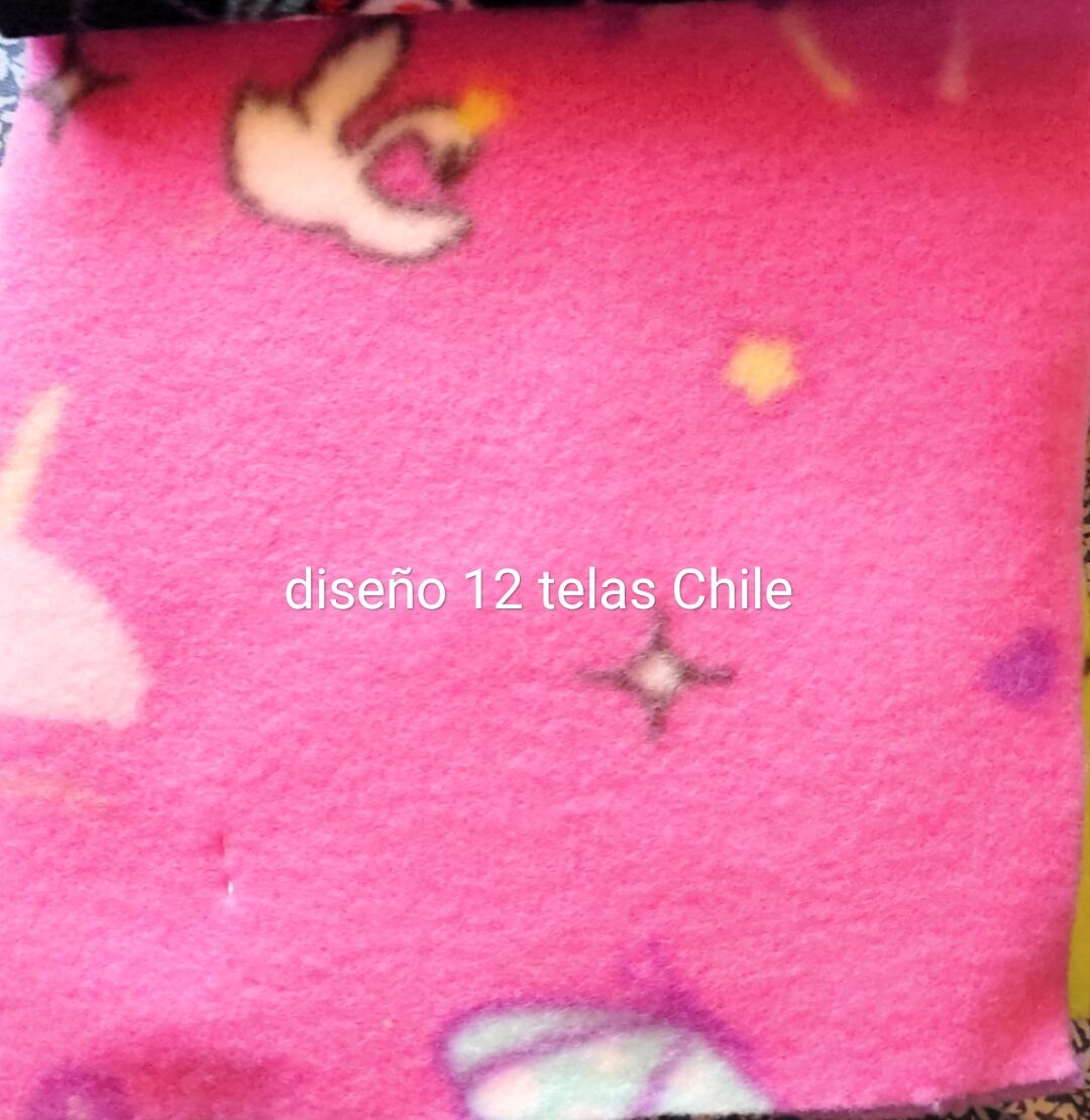 tela polar estampada diseño 12 por metro Telas Chile