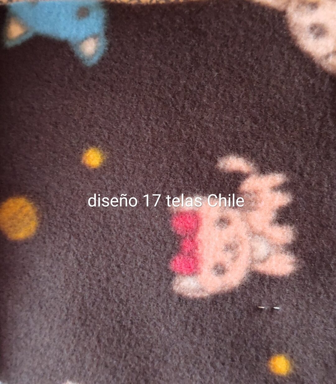 tela polar estampada diseño 17 por metro Telas Chile