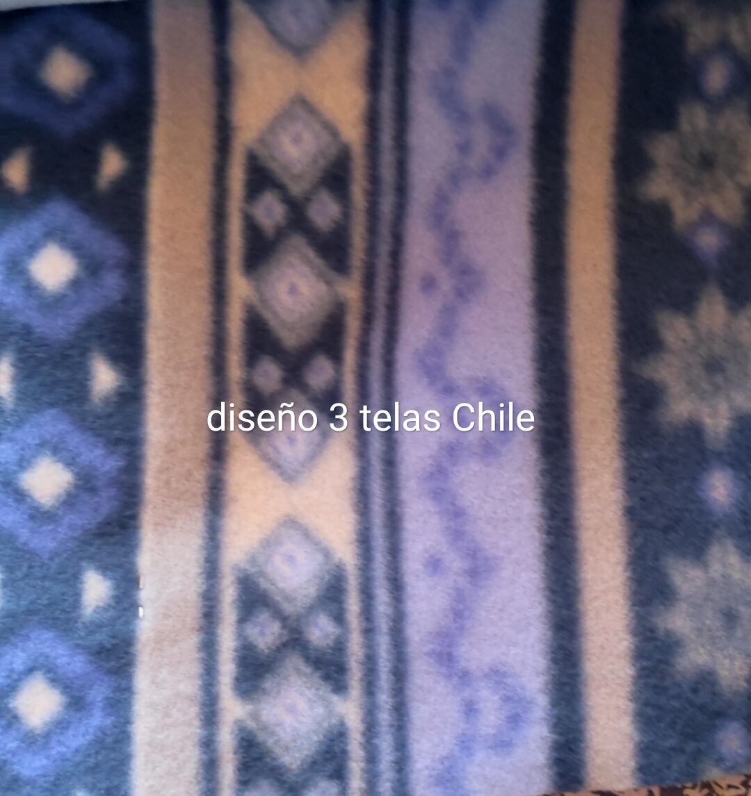 tela polar estampada diseño 3 por metro Telas Chile