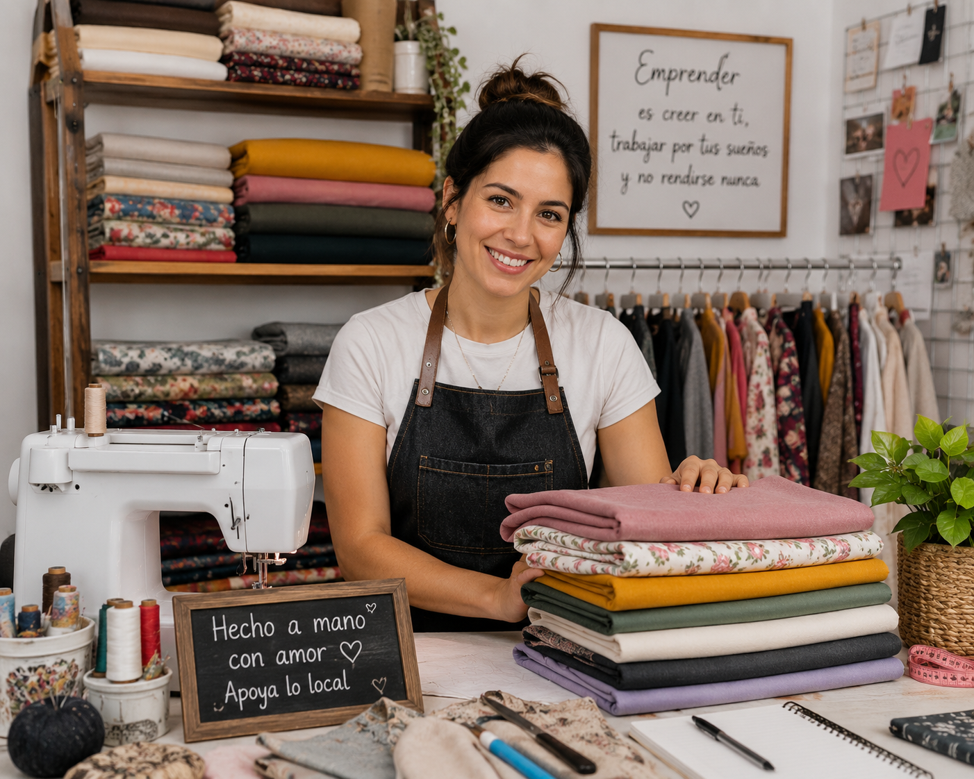 emprendedora_telas emprendimiento textil